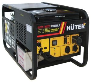 Huter DY12500LX Бензиновый генератор-электростанция: цена, описание, характеристики, 