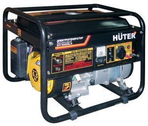 Huter DY3000LX Бензиновый генератор-электростанция: цена, описание, характеристики, 