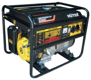 Huter DY5000L Бензиновый генератор-электростанция: цена, описание, характеристики, 